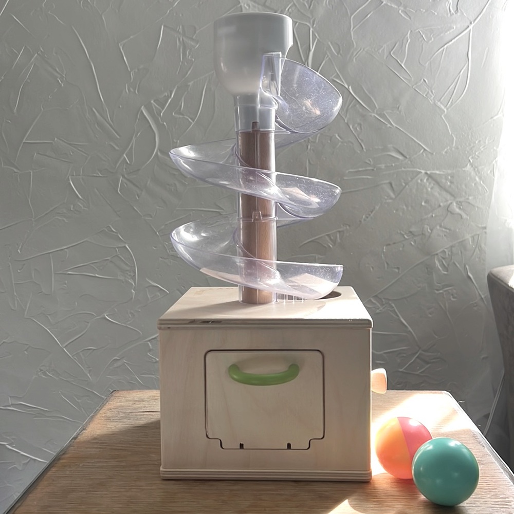 Lovevery Slide and Seek Ball Run